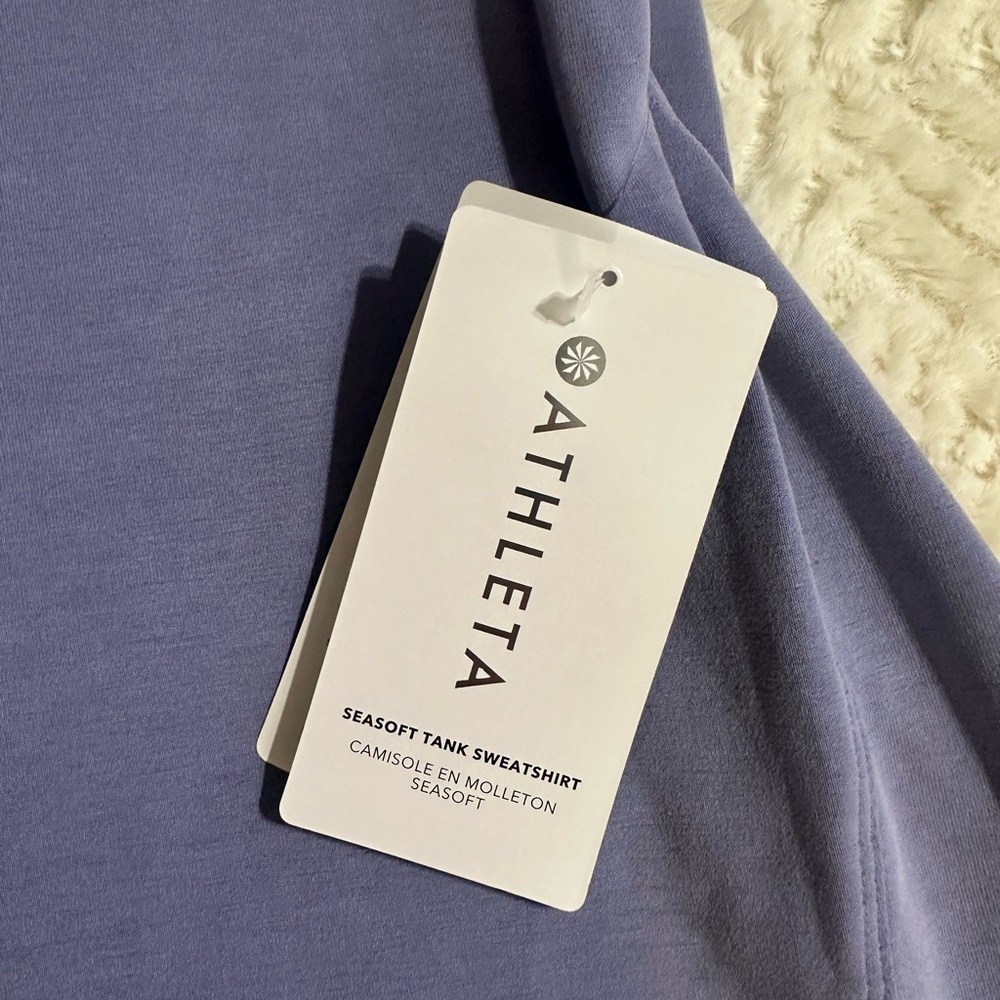 Athleta purple  Sleeveless Top